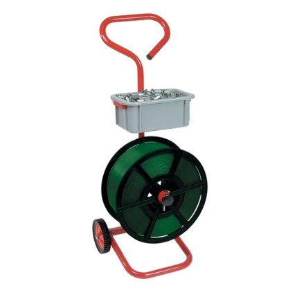 Two-part trolley strapping kit
