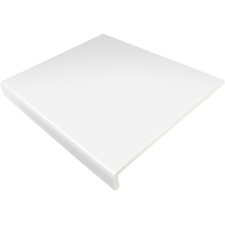 250MM CAPPING BOARD WHITE ROUND NOSE 2.5m