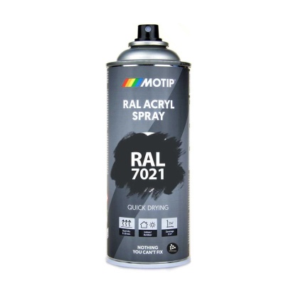 RAL7021 20% Gloss 400ml Aerosol