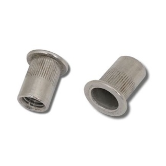 M8X18.5 (1.0-3.5mm) ST/ST A2 Rivnut FH-KB Box 250