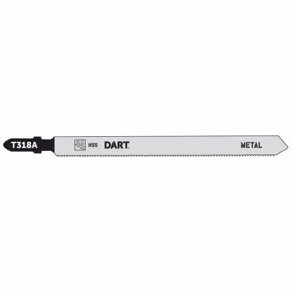 DART T318A/3114-F-5 Metal Cutting Jigsaw Blades Pk 5