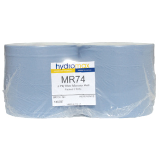 BLUE FLOORSTAND ROLLS 2-PLY 28CM X 360M - CASE OF 2