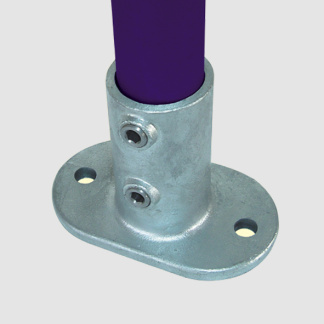 Q Clamp Base Plate 48.3mm tube diameter - 132