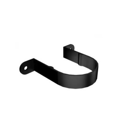 76mm Round Stand Off Pipe Clip 30mm PPC Black