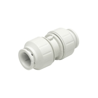 Straight Connector 15mm Push Fit