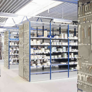 2100h x 1000w x 600d Dexion HI280 Shelving Unit C/w 5 Shelves
