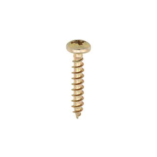 3.5 X 16 Classic Multipurpose Screws - PZ - Pan Head - Yellow Box 200