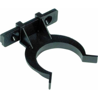 Plinth cabinet clips black single