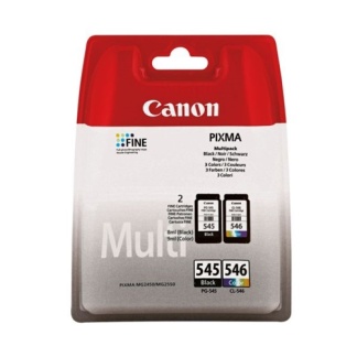 Canon PG-545/CL-546 CMYK Inkjet Cartridges (Pack of 2)