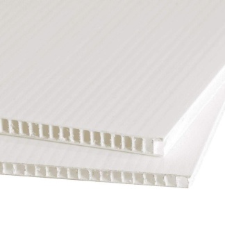 BRI003 1200 x 2400 mm 250gsm 2mm Trans FR Correx® - Printed.