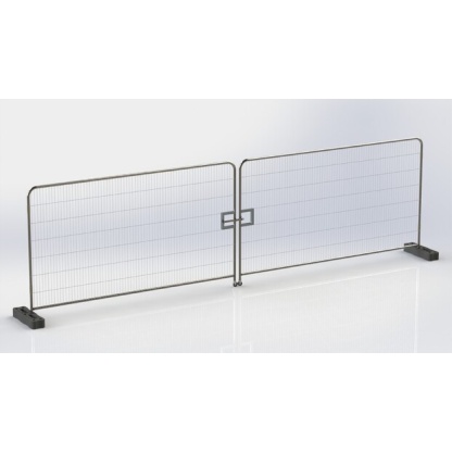 7m Mesh vehicle gate (2 X 3.5M Leaves)