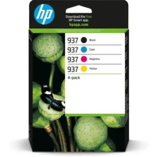 HP 937 Multipack - Full Set of 4 Ink Cartridges (Original)