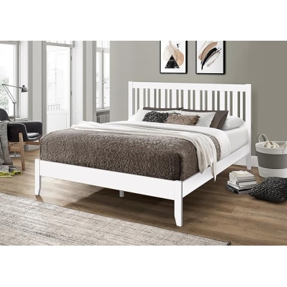 Sareer Furniture Rievaulx Kingsize White Bed Frame