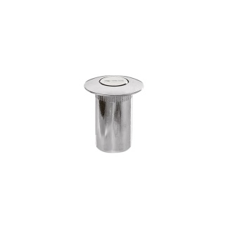 Sprung Floor Socket - Satin Stainless Steel
