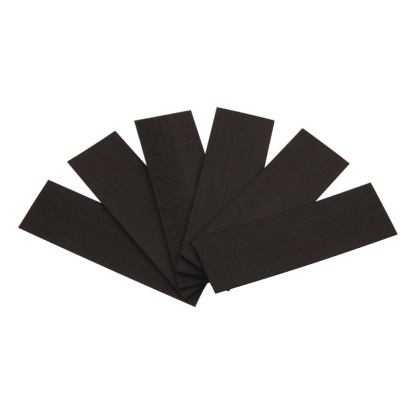 Intumescent Hinge Pad 31 x 102 x 0.8mm Graphite square corner