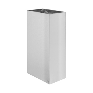 Dolphin stainless steel free standing/surface mounted bin BC951PC