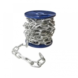 Galvanised Chain Link 8mm x 10m Reel - Max. Load 450kg
