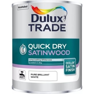 UKP Satin Wood White 5L Quick Dry