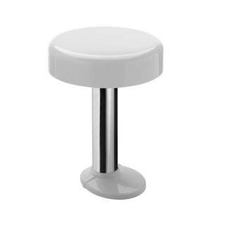 Wudu Seat Pole Base Cover – White