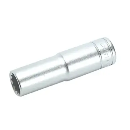 TENM120617 Bi-Hexagon Socket Deep 12-Point 1/2in Drive 17mm