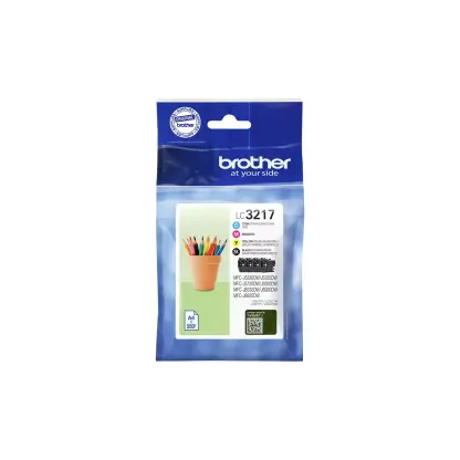 Brother LC3217/500 Ink Cartridges - Black & Colour