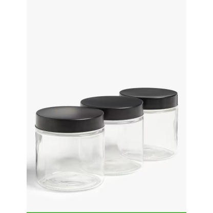 Set of 2 Tea Coffee and Sugar Storage Set