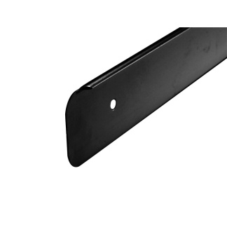 38 x 600mm Worktop End Cap Trim - Black