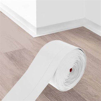 150mm Sit On Skirting Coil 16m - White