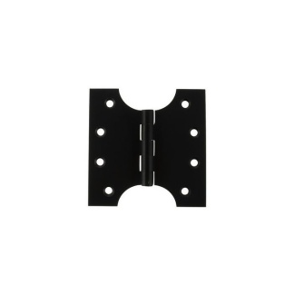 Black parliament hinge 4 x 4 x 6