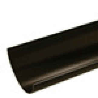 Half Round Gutter in Black - 4m