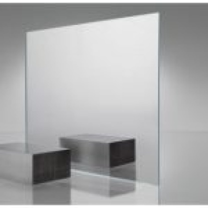 450 X 400 Silver Backed Safety Mirror Polished Edges C/w Holes