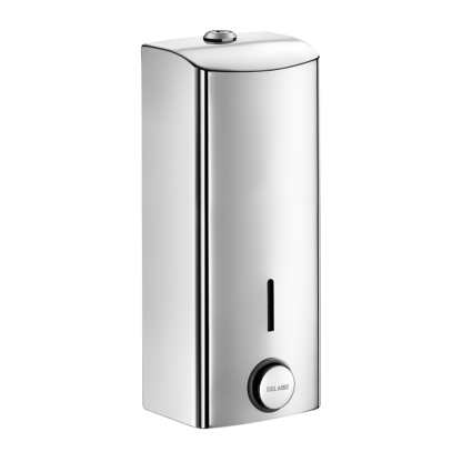 Delabie Liquid Soap Dispenser With Soft Touch Operation 1L - Polished Stainless