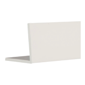 Rigid Angle 32mm x 32mm Standard White 5m