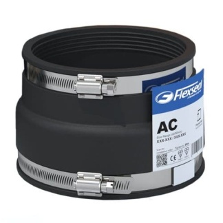 AC1155 EPDM Adaptor Coupling 100mm - 115mm / 75mm - 90mm