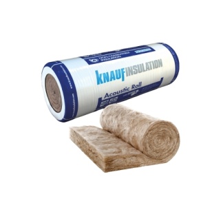 Knauf Acoustic Roll Ready Cut 100mm 10.30m 2 x 600 12.36m2 Per Pack