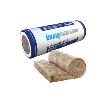 Knauf Acoustic Roll Ready Cut 100mm 10.30m 2 x 600 12.36m2 Per Pack