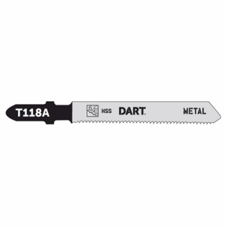 Dart T118A Metal cutting Jigsaw blade - Pk 5 (PTY)