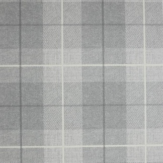 Grey Country Tartan Wallpaper Checked Textured Hessian Paste Wall Vinyl