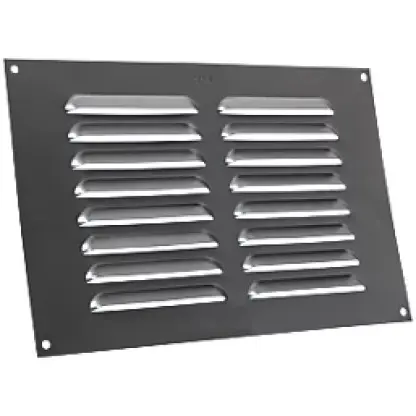 Map Vent Fixed Louvre Vent Matt Anthracite 229mm x 152mm