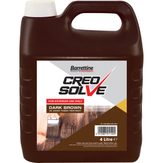 4L CreoSolve Shed & Fence Treatment Dark Brown