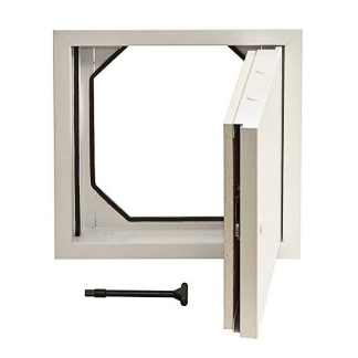 500 x 500 Metal Ral 9010 Access Panel Picture Frame