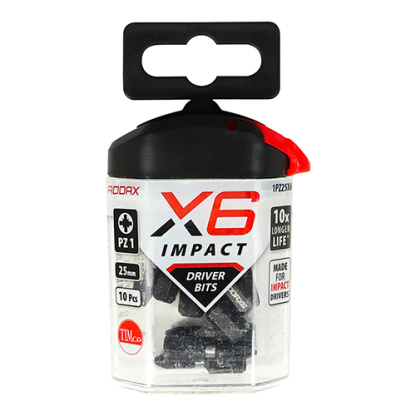 DART PZ1 25mm impact Driver Bit - Pack 10