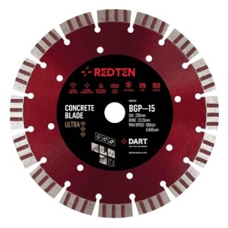 Dart Red Ten BGP-15 Diamond Blade 450 X 25.4B