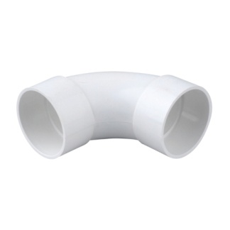 Wavin OsmaWeld bend 87.5° 50mm white