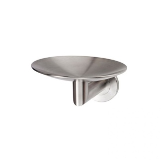 Deleau LXX13SS satin stainless wall mounted soap dish