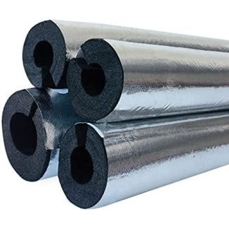 Foil Wrapped Pipe Lagging 2m