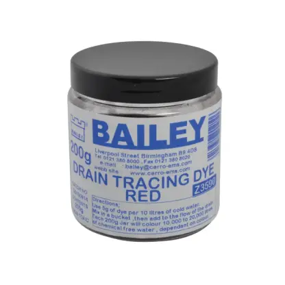 BAI3590 3590 Drain Tracing Dye - Red