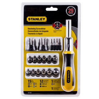 Stanley 0-54-925 Ratchet Screwdriver Set (29 Piece)