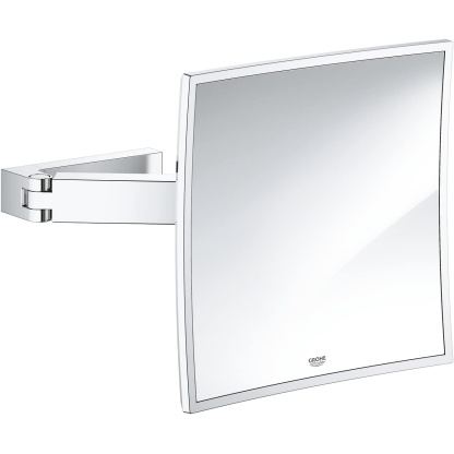 GROHE Selection | Bathroom Accessories | Cube Cosmetic Mirror | Chrome | 40808000