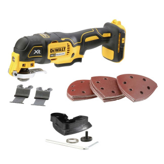 Dewalt DCS355N 18V XR Brushless Multi Tool - Body with 29 Accessories